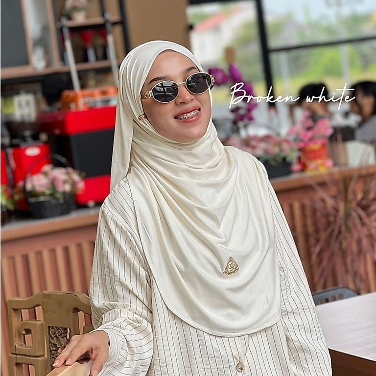 LR-Hijab-LIAROYANI-Pashmina Oval Kaos Rayon/Super/Premium/Hijab pashmina Airflow/Hijab Mleot