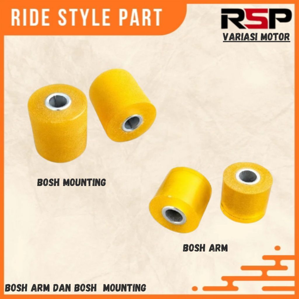 Bosh arm dan Bosh mounting beat fi karbu Vario 150 125 110 Scoopy spacy pcx genio bush engine hanger