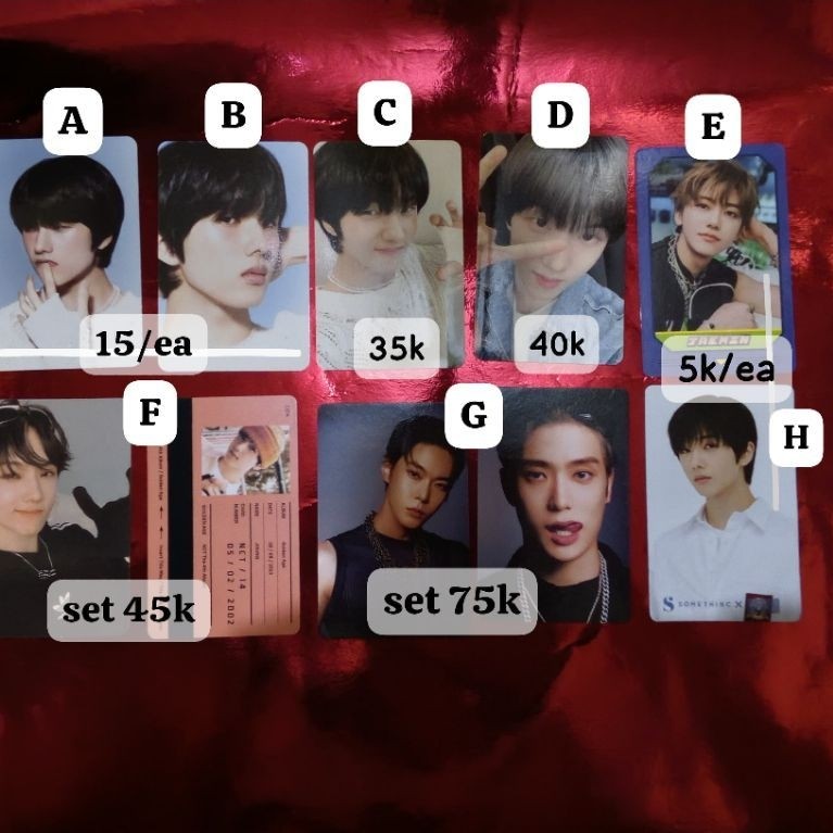 NCT 127 NCT dream jisung golden age season greeting sg 24 winter special album candy smini jaehyun 2