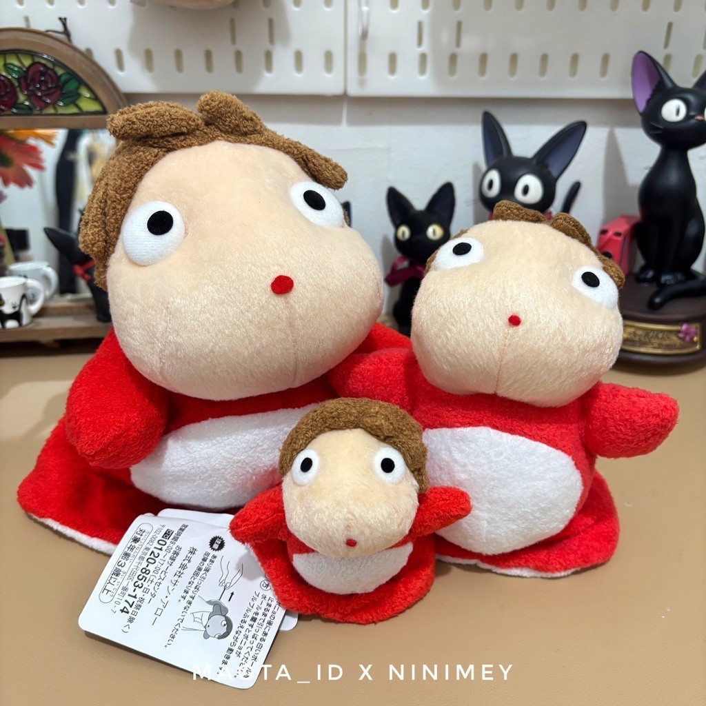 Boneka Ponyo / Ponyo Tarik Getar / Ponyo Bontang / Boneka Tangan Ponyo / Ponyo Vibration Plush / Pon