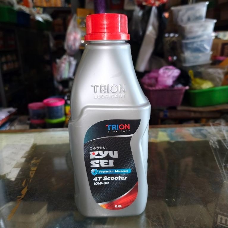 OLI TRION RYUSEI 4T SCOOTER 10W-30 0,8L | OLI TRION RYUSEI MATIK SAE 10W-30 0,8L | OLI TRION MATIK |