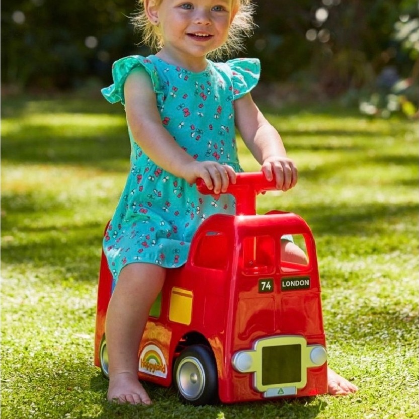 ELC LONDON BUS HAPPYLAND RIDE ON MOTHERCARE ELC