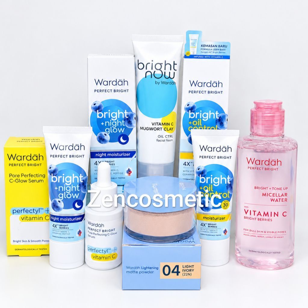 WARDAH Skincare Wajah Kulit Berminyak /WARDAH PERFECT BRIGHT OIL CONTROL/  Skincare Kulit Kusam/