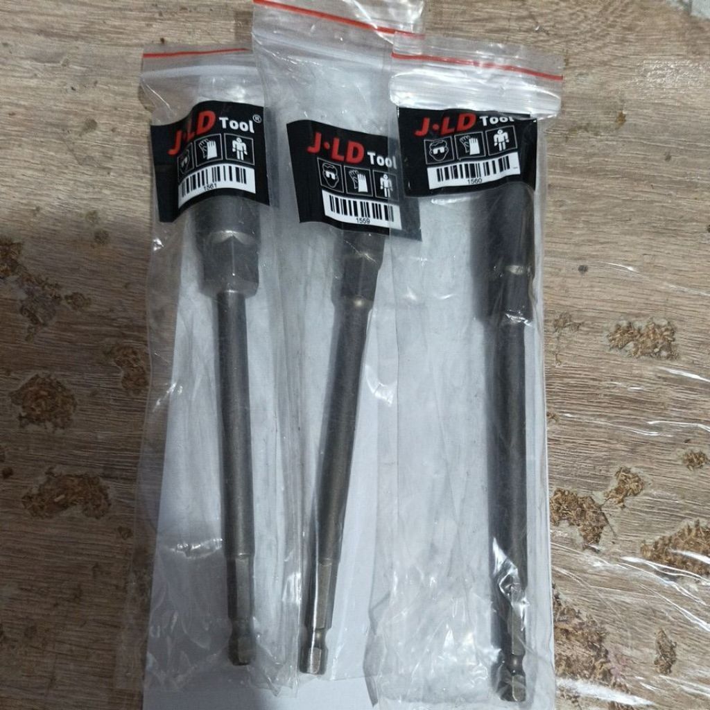 JLD KUNCI SHOCK PANJANG 8-12MM MATA SOK PANJANG HEXAGONAL SHOCK PANJANG JLD