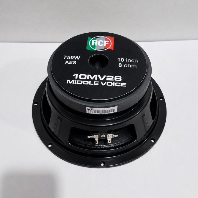 Speaker Komponen 10Inch RCF | 10MV26 Middle Voice / Middle Balap