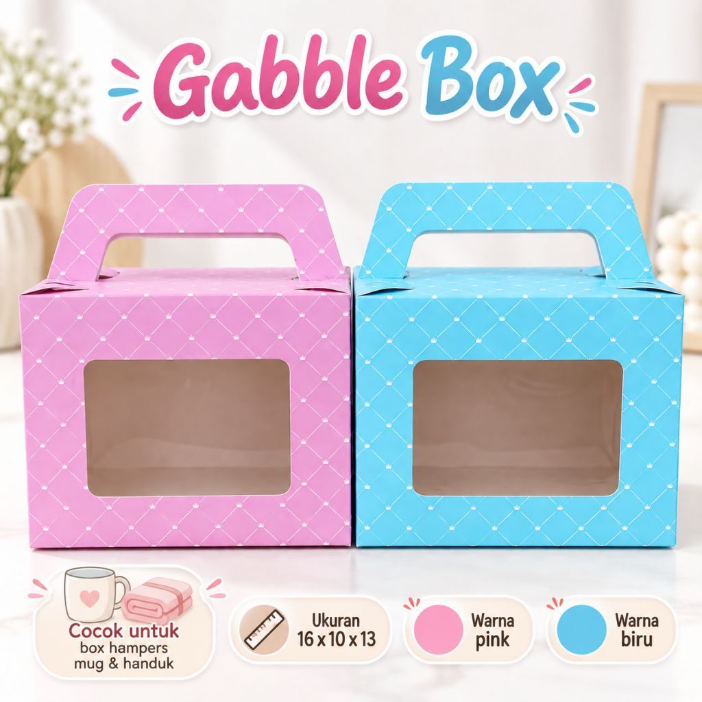 Gabble box - dus hampers mug & handuk souvenir ulang tahun manyue