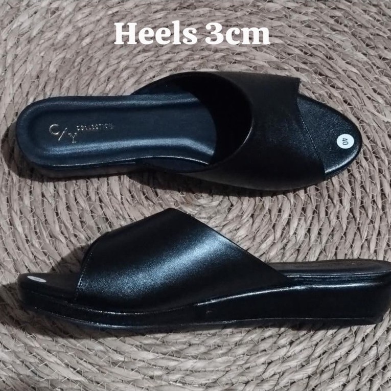 SELOP / SANDAL SANTAI HAK 3cm