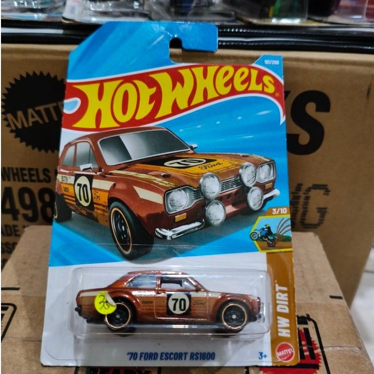 Hotwheels 70 Ford Escort Rs1600