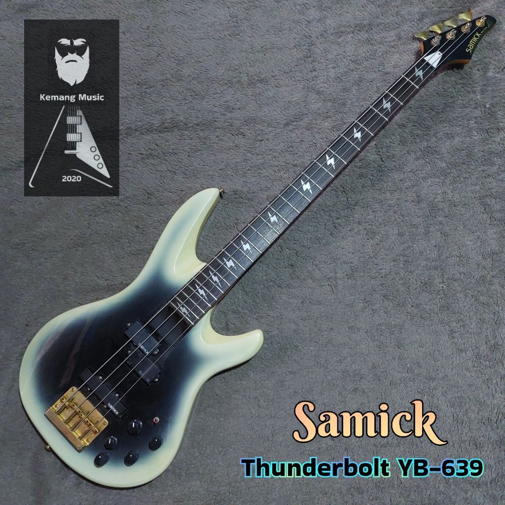 bass langka samick thunderbolt korea precision jazz bass