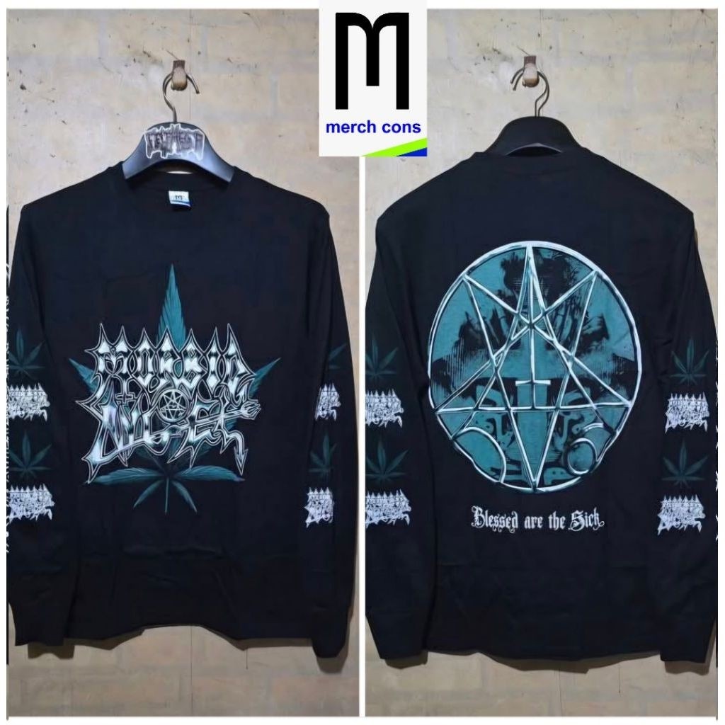 kaos band MORBIDANGEL/BLACK LABEL SOCIETY