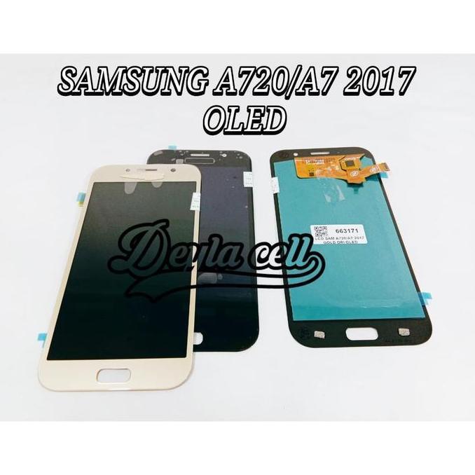 LCD TOUCHSCREEN SAMSUNG A7 2017/A720 AMOLED ORIGINAL