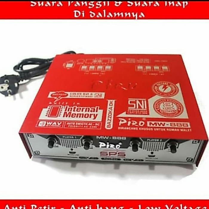 Ampli Piro Mw 888 Free Suara Walet #Gratisongkir