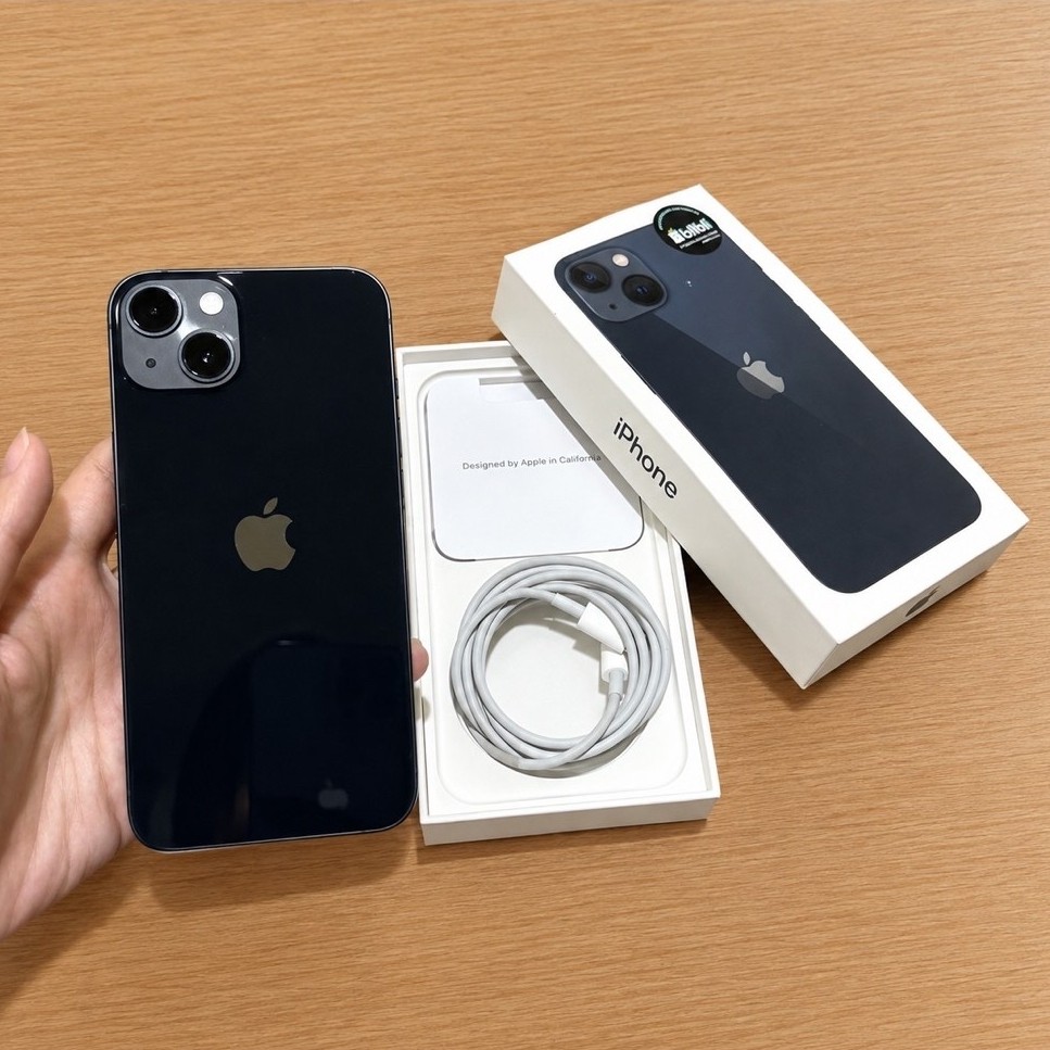 Iphone 13 Basic 128GB Second Resmi Indonesia Ex Blibli Garansi On, iPhone Second Murah, iPhone Midni
