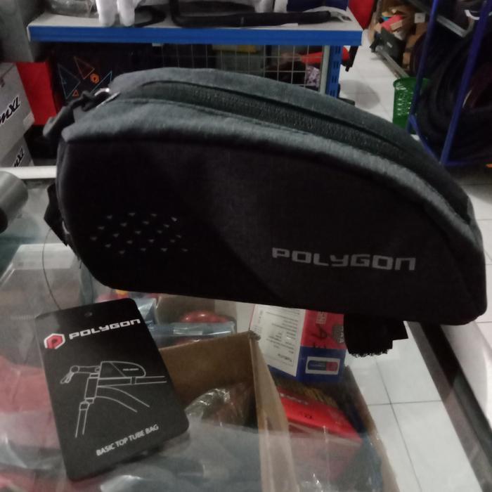 Tas Frame Sepeda Basic Toptube Bag Polygon New Original Dan Terpercaya