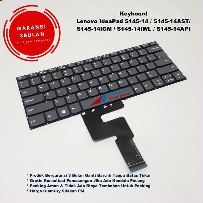Keyboard Ideapad S145-14AST S145-14IGM S145-14IWL S145-14API