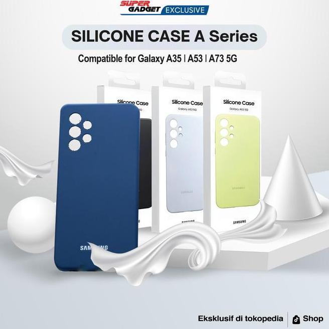 Casing Galaxy A35 A53 A73 Silicone Case Cover