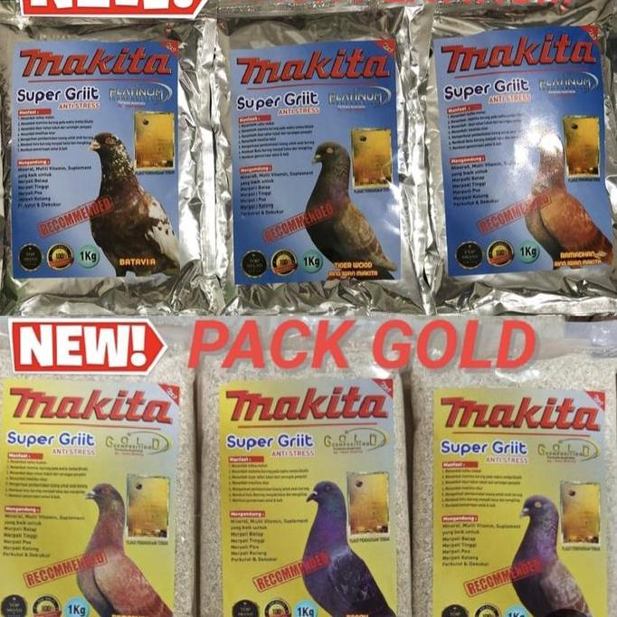GRIT MAKITA MERPATI SUPER GRIIT PAKAN ASIANAN BURUNG MERPATI VETAFARM