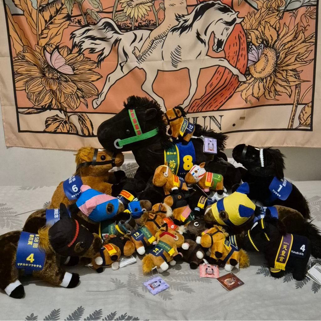 [SEPTEMBER UPDATE] SK Thoroughbred Collection | PRC | Idol Horse | Uma Musume | Plush Boneka Keychai