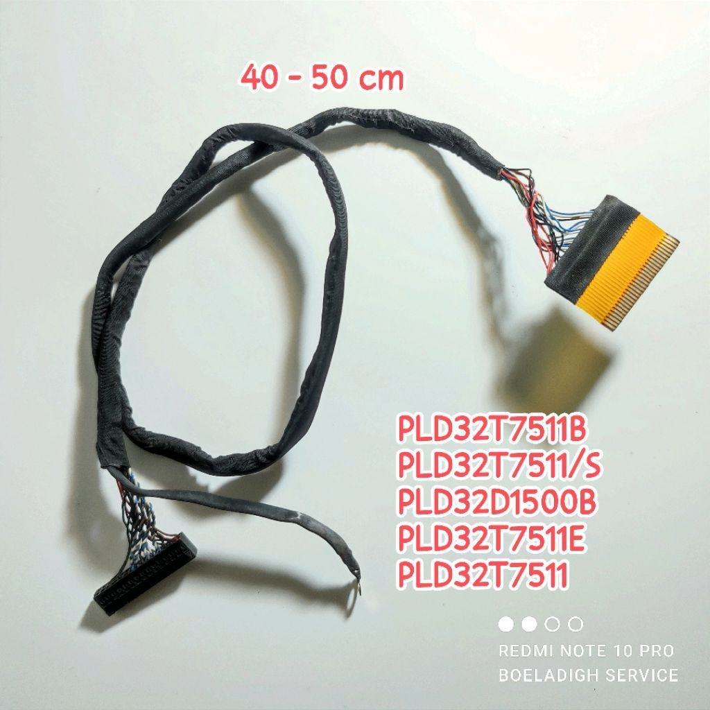 Kabel Flexi LVDS T-Con TV Polytron PLD32T7511B PLD32T7511/S PLD32D1500B PLD32T7511E PLD32D1500 PLD32