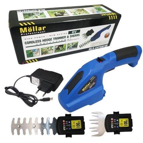 HARGA DISC - MOLLAR CHTS08100 Cordless Hedge Trimmer Mesin Potong Rumput