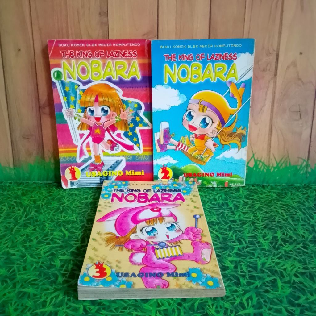 Komik paketan The King of Laziness Nobara Vol. 1-3