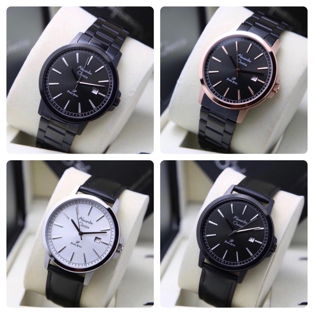 AC 1014MD JAM TANGAN PRIA ALEXANDRE CHRISTIE 1014MD / AC 1014MD / AC 1014 primo steel [ORIGINAL]