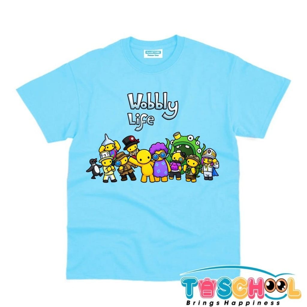 Baju Anak Kaos Anak Wobbly Life