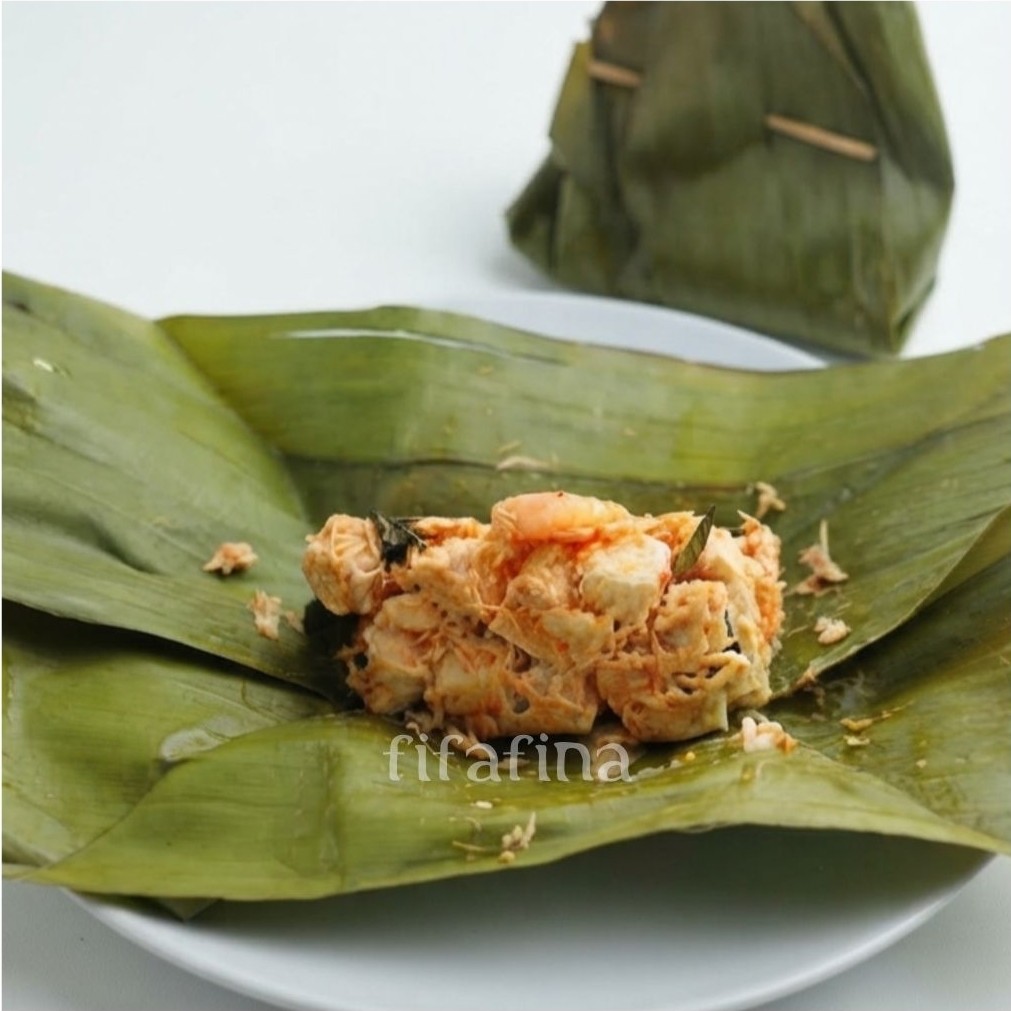 Botok Tahu Tempe Udang Kemangi Lauk Siap Makan Khas Jawa Surabaya