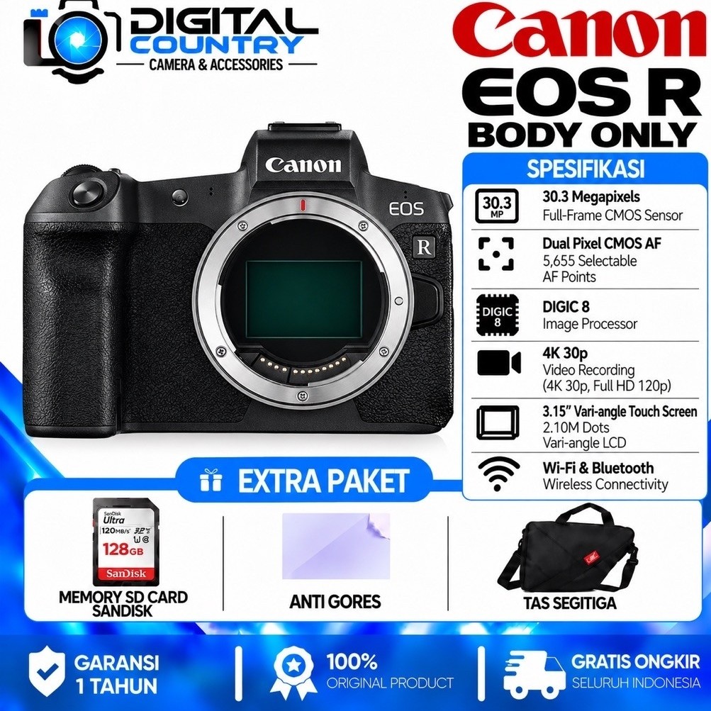 CANON EOS R BODY ONLY/ CANON R BODY ONLY / CANON EOS R