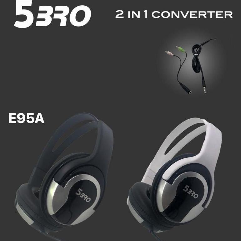 COD HEADPHONE HEADSET STEREO SOUND TECHNOLOGY 5BRO / HK +MIC HARGA PROMO