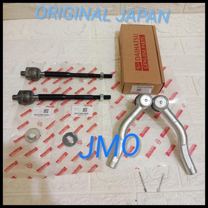 TERBARU TIE ROD END + RACK END- LONG TIE ROD XENIA 1.0CC 1000CC VIOS OLD ORI 2SET 4PC 