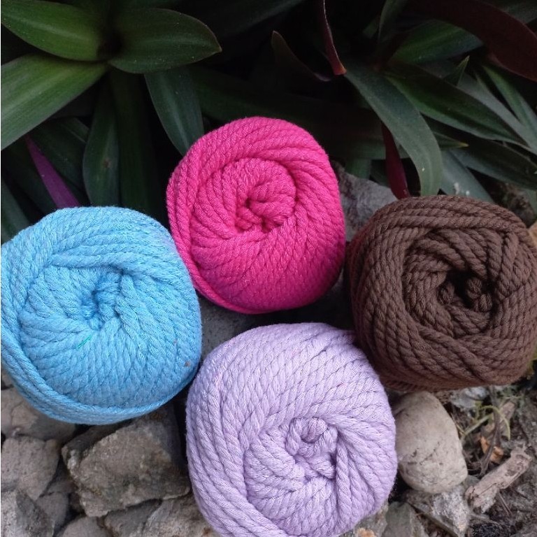 [5 M] Tali Macrame Tali Katun Macrame 3 MM