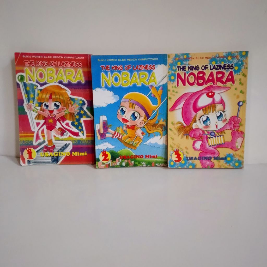 Komik paketan The King of Laziness Nobara Vol. 1-3
