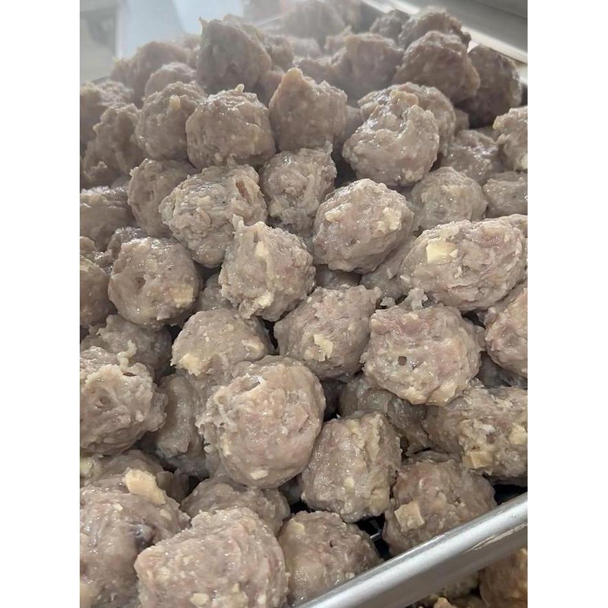 Baso Frozen Khas Malang Urat Jumbo + Baso Alus Komplit Bumbu Kuah Dikemas Beku Food Instan Jdhagb