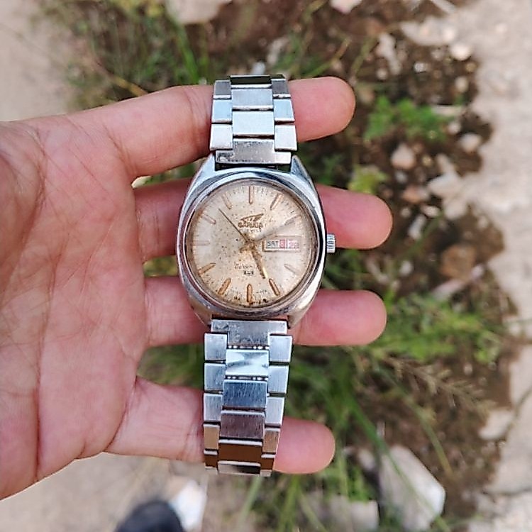 Jam tangan Garuda manual winding original normal