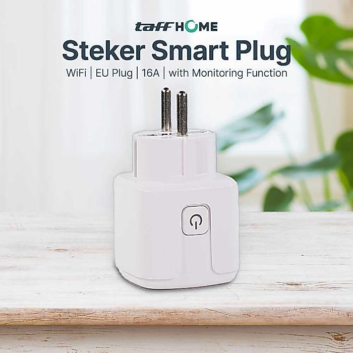 Steker Smart Plug WiFi EU Plug 16A with Monitoring Function