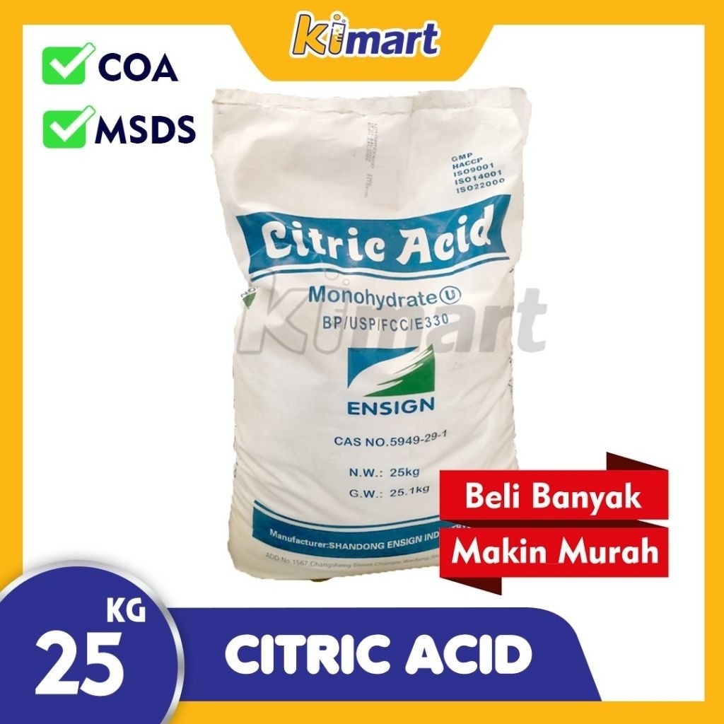 Citrun / CITRIC ACID 25KG