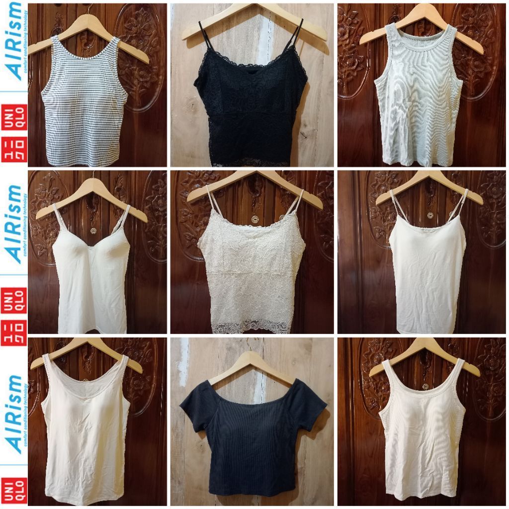 Tanktop Bra Premium AIRISM Nyaman Untuk Sehari-Hari Daily Outfit