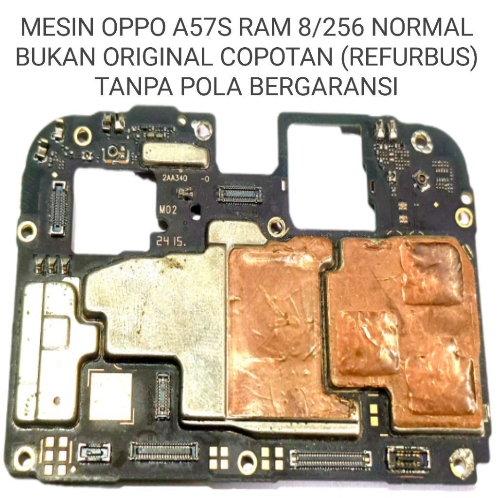 MESIN OPPO A57S RAM 8/255 NORMAL ORIGINAL COPOTAN TANPA POLA BERGARANSI