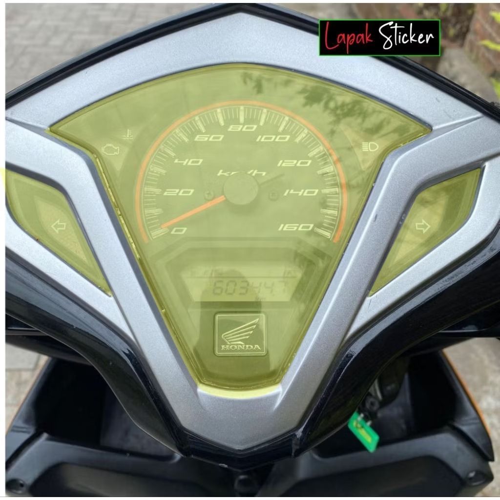 Antigores Speedometer Vario 125 old/ Cutting sticker Speedometer Vario 125 old