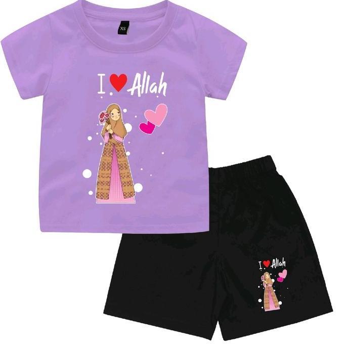 DS345 - Stelan anak anak  cewek baju dan celana 1_16th