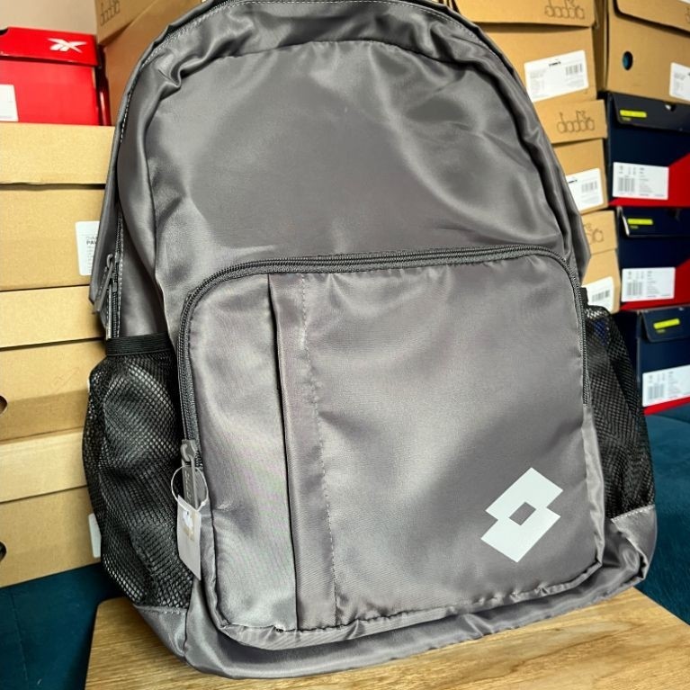 Lotto Griffin Backpack  Unisex -Grey 100% Original