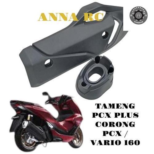 Tameng Knalpot Pcx Plus corong Knalpot Bahan abs anti pecah ( pcx 160, Vario 160 ) PNP