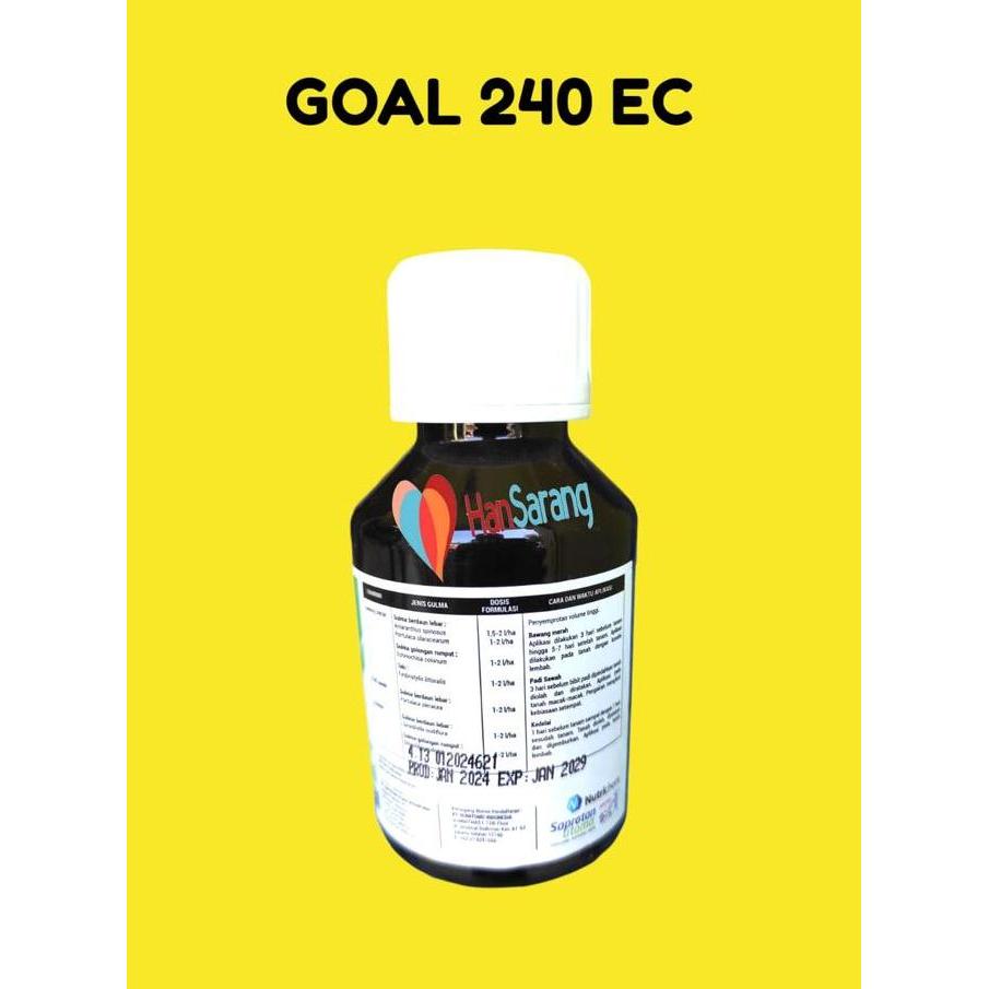 Goal Goal Gol Gool 240Ec 100 Ml Herbisida Pratumbuh Pra Tumbuh Obat Pembasmi Rumput