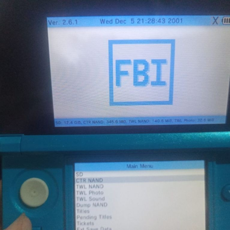 Nintendo 3ds cfw 64gb