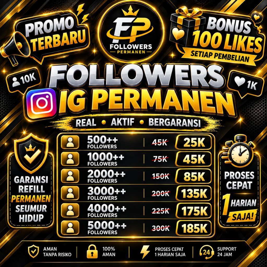 Followers Instagram  Permanen