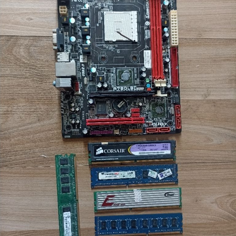 motherboard dan ram rusak