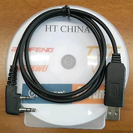 USB KABEL PROGRAM DAN SOFTWARE HT WOUXUN UV8D UV9D