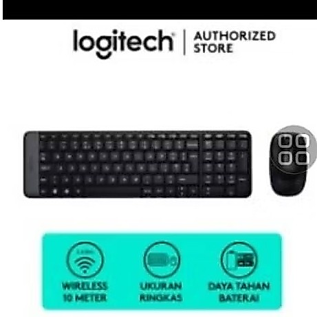 Logitech MK 215 Keyboard dan Mouse