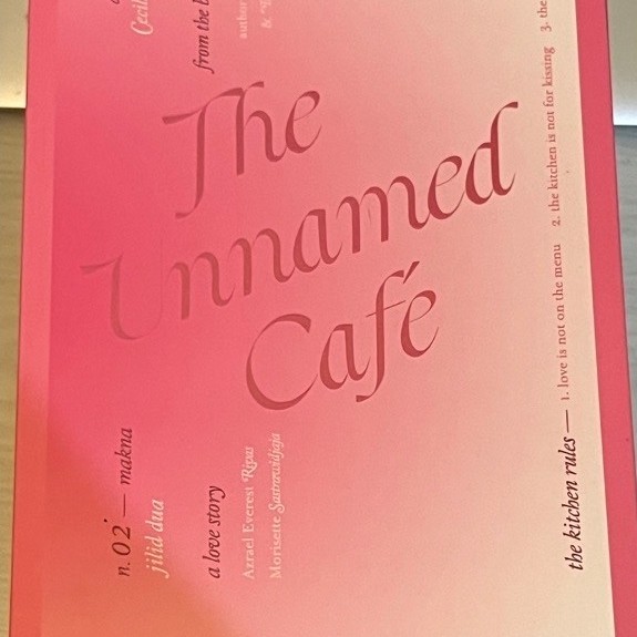 BOOKED - The Unnamed Cafe by Cecilia Wang (Makna Series #2) Hardcover